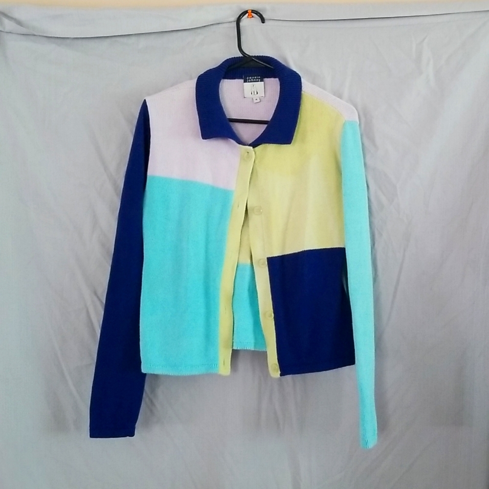 Cousin Johnny multi colored button up